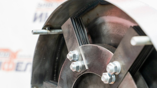 Быстрая замена молотков на роторе Molot-100 rotor-molot-100